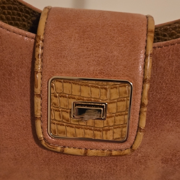 Brahmin Fallon Shoulder Bag In Tiramisu Adrift. NWT - Picture 5 of 16